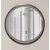 Ceramica lux Ogledalo alu-ram fi60, matt black, touch-dimer prednji- CL1 300019