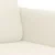 Vidaxl Kavč dvosed krem 120 cm žamet