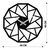 Wallity Zidni sat 48x48cm Crni