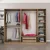 Hanah Home Garderober Kale-7499, 225x190x52 cm, Braon