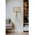 Opviq Podna lampa Fisco Petek, 155 cm, E27, Zlatna boja
