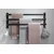 Gockowiak Obešalnik Athos 49 cm črne barve, loft