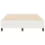 vidaXL vidaXL Box Spring Postelja Krem 140x200 cm iz Korudroja, (22052720)