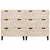 Kreveta 2 pcs Finš bijelog pranja 60 x 33 x 75 cm
