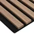 Zidne panele 8 pcs Smeđa 60,5 x 60 cm