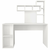 HANAH HOME Radni sto Coral White