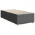 vidaXL vidaXL Box spring postelja z vzmetnico temno siva 90x200 cm blago, (21310177)