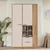 Hanah Home Multifunkcionalna komoda, Krem