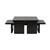 Hanah Home Klub sto Sanctuary, 110x41.5x45cm, Crni