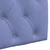 Vidaxl Viseče vzglavje postelje Jeans modra Blago