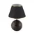 Opviq Stona lampa E27 Socket, Crno-Zlatna