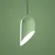 Conceptum Hypnose Luster Kesik, 32-121cm, O14 cm, Zeleni