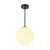 BRILAGI - Luster na sajli POLOS 1xE27/40W/230V prečnik 20 cm crna