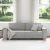 Trosjed/Kauč/Samostojeća Sofa Oblačno Siva 220x78x84 cm Tkanina