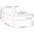 Vidaxl Box spring postelja z vzmetnico taupe 90x200 cm blago