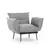 Atelier del Sofa Fotelja Jax 90x95x80cm Siva