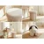 Livetastic TABURE, tekstil krem barve
