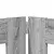 Vrata za pse s postoljem 4 pcs Siva sonoma 100 x 80 cm