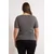Trendyol Curve Ženska bluza Tbbss26Af00060, Antracit