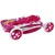 slomart LEAN TOYS voziček za punčke - roza, 66 cm
