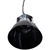 vidaXL Metalna stropna svjetiljka 2 kom podesive visine moderna crna