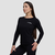 GymBeam Ženska majica dugih rukava Basic Black