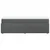 Vidaxl Box spring postelja z vzmetnico temno siva 90x190 cm blago