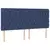 Vidaxl Box spring postelja z vzmetnico modra 180x200 cm blago
