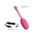 Vibro jaje sa aplikacijom Catalina, 19.7cm, Roze