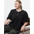 Trendyol Curve Ženska bluza Tbbaw25Af00021, Crna