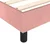 vidaXL Box spring posteljni okvir roza 90x190 cm žamet