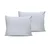 De White Satin Jastučići Set (2 komada)