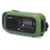 Nedis RDDBCR2000GN-Radio DAB+/FM sa ručnim navijanjem, solarnim panelom i LED osvetljenjem, 5V/2500 mAh