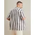 DAN FOX APPAREL Srajca Anthony, modra, bela