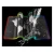 Gaming RGB podloga PU - 40934 - Crna / 90x40 KP40934