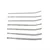 Kiotos Steel Beaded Trainer Dilator Set 7pcs