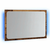 Kupaonsko ogledalo s LED svjetlom boja hrasta 60x8,5x38 cm