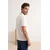 Trendyol Muška majica Tmnss26Po00034, Krem