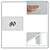 COSTWAY Komplet nočnih omaric Stranska mizica 2pcs, (5000065549)