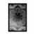 Plakat črnobela Mandala - 20x30 no frame