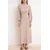 Trendyol Modest Ženska haljina Tctss25Eb00110, Bež
