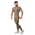 GymBeam Pulse Running Leggings Vetiver