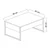 Hanah Home Luxe Klub sto, Braon