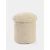 Hanah Home puf Alpaka, 33 cm, bež