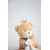DOUDOU ET COMPAGNIE Plišana igračka Meda sa mazilicom, 10cm, Braon