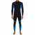 Integralno muško odijelo za snorkeling 3 mm s leđnim zatvaračem.