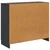 Kreveta Crna 89 x 34,5 x 77 cm Konstruirano drvo
