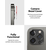 Ringke Camera Styling super izdržljivi zaštitnik stražnje kamere za Apple iPhone 12 Pro Max - Siva KP14711