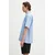 Bombažna srajca Norse Projects Mads Poplin Stripe SS
