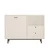 Hanah Home Komoda RE2-W, 88x85x35.5 cm, Prljavo bela